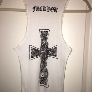 SOLD- Chrome hearts tank